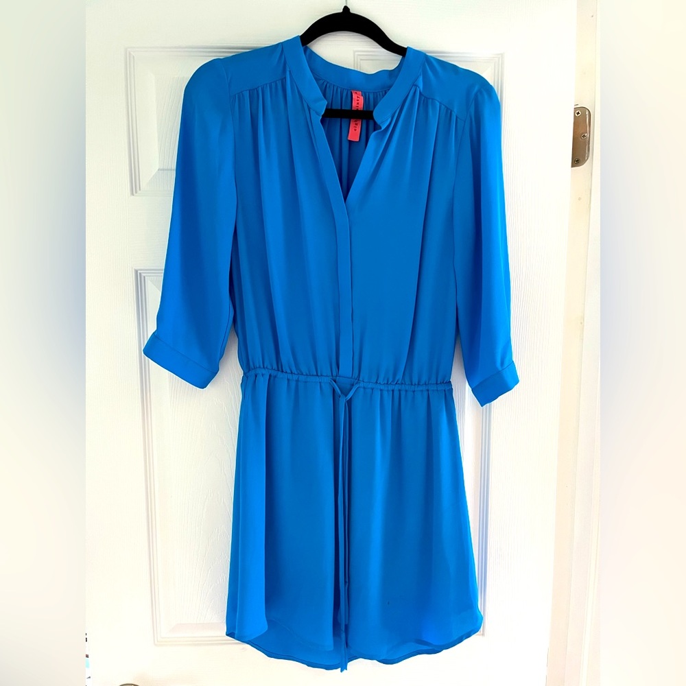 Blue dress